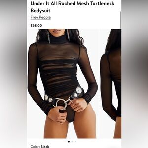 Like new Free people bodysuit